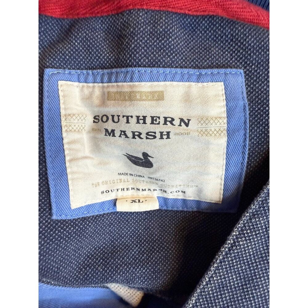 Southern Marsh Men's Blue Pullover Size XL - Picture 3 of 3